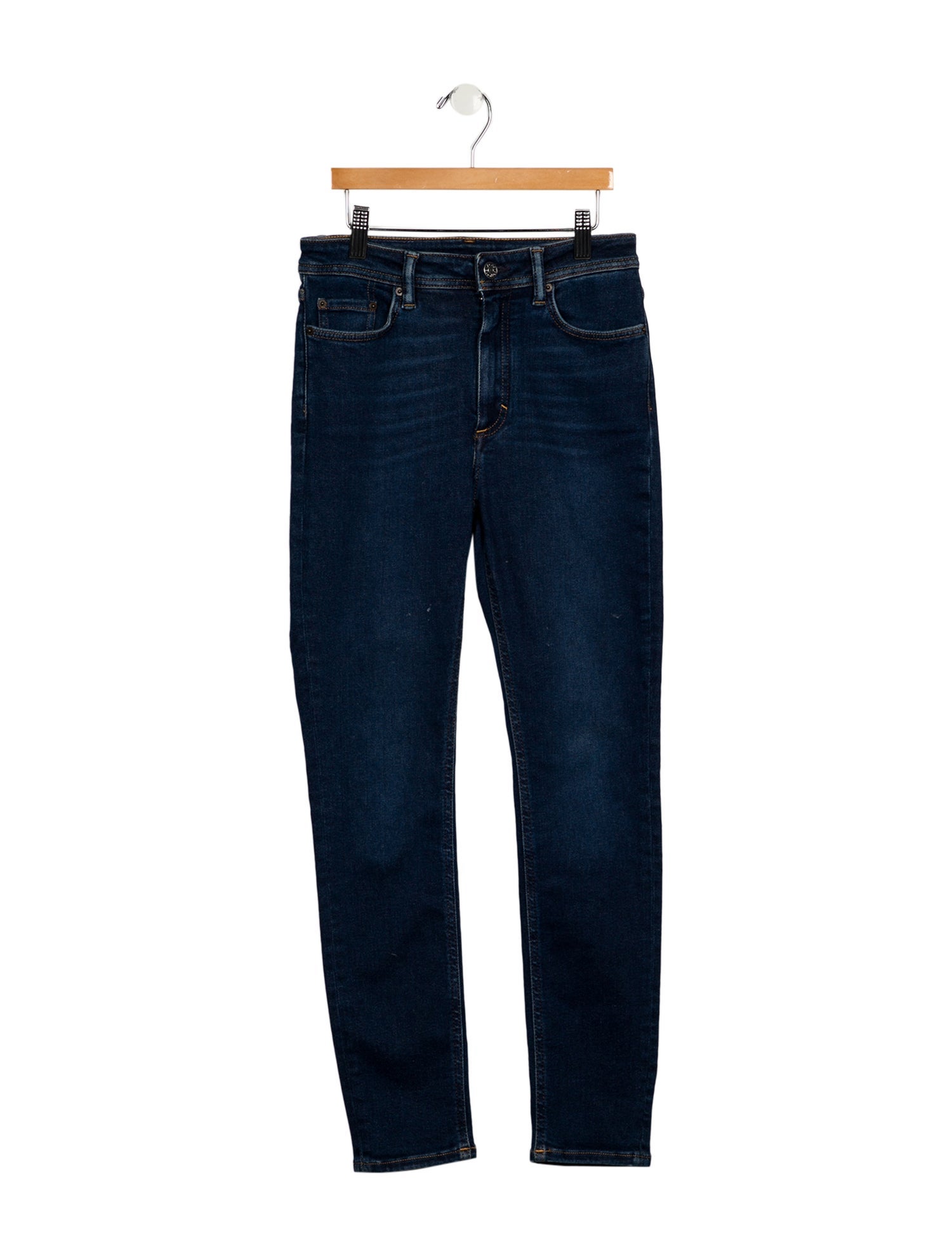 Acne Studios Mid-Rise Skinny Leg Jeans